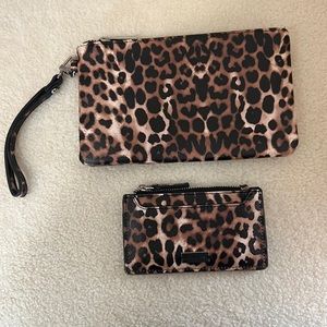 Express matching clutch and cardholder
